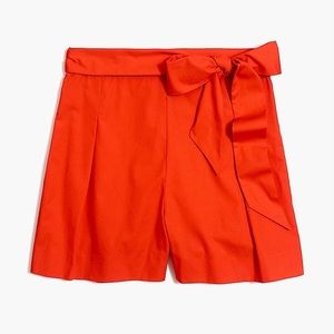 J.Crew Factory tie-waist shorts, worn once size 2